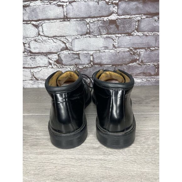 Cole Haan Waterproof Black Patent Leather Lace Chukka Boots Men Sz 10.5M US/44EU main image 15